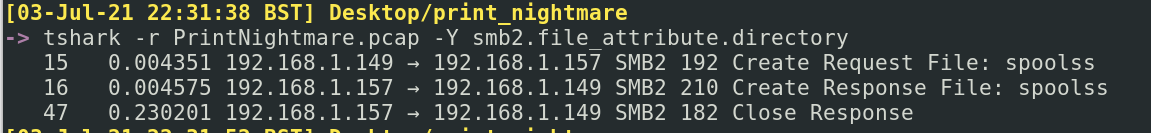 PrintNightmare Network Analysis 5 PrintNightmare Network Analysis 5