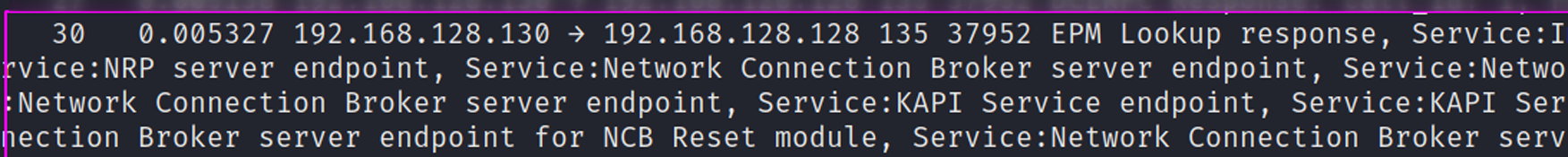 target windows machines packets target windows machines packets