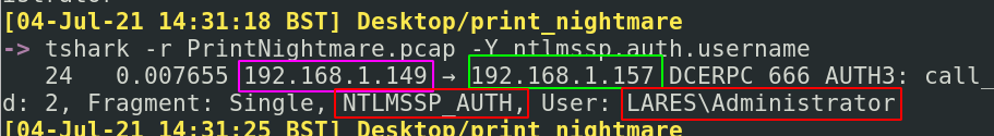 PrintNightmare Network Analysis 8